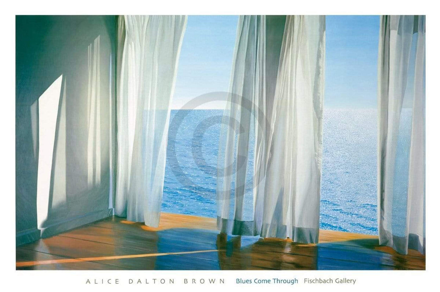 Kunstdruk Alice Dalton Brown - Blues come Through 152x101cm
