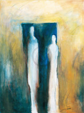 Kunstdruk Dagmar Vogt - Paar 60x80cm