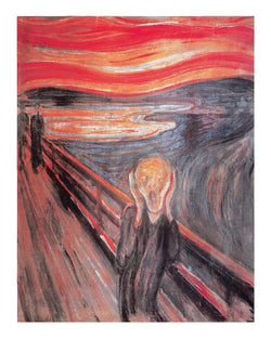 Kunstdruk Edvard Munch - The Cry 40x50cm