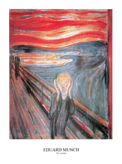 Kunstdruk Edvard Munch - The Scream 50x70cm
