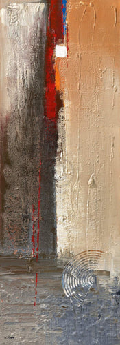 Kunstdruk Flory Aerts - Vertical II 35x100cm