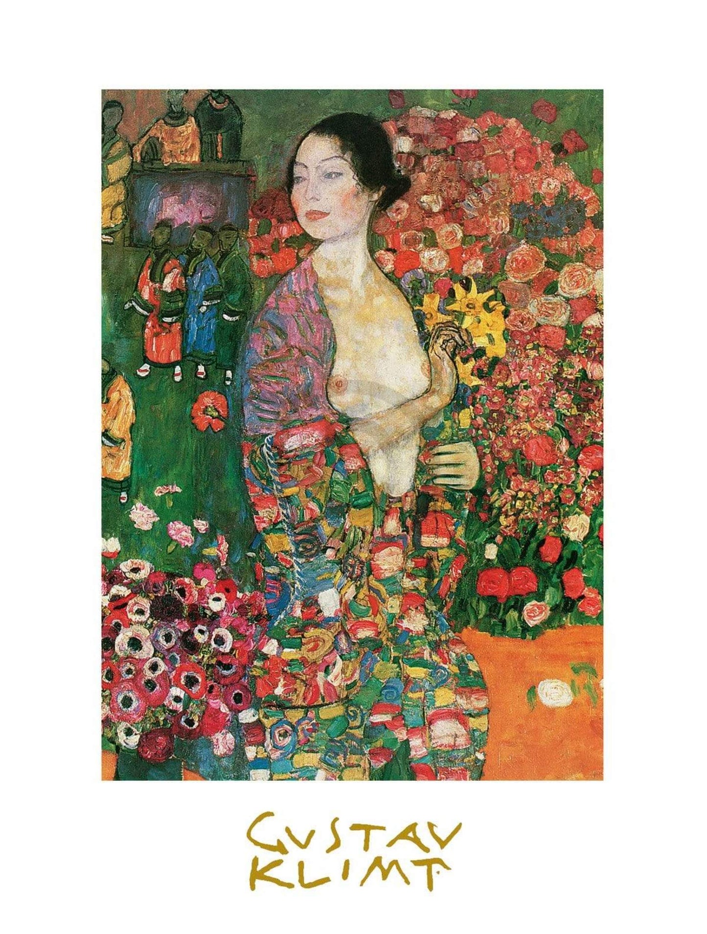 Kunstdruk Gustav Klimt - Die Tänzerin 60x80cm