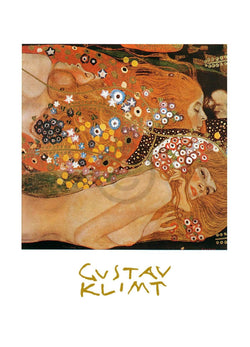 Kunstdruk Gustav Klimt - Acqua Mossa 50x70cm