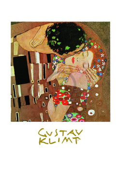 Kunstdruk Gustav Klimt - Il bacio 50x70cm