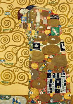 Kunstdruk Gustav Klimt - Die Erfüllung 21x29.7cm