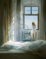 Kunstdruk Henning von Gierke - Morgensonne 70x90cm
