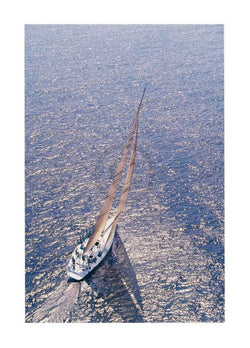 Kunstdruk Ingrid Abery - Silver Sea II 50x70cm