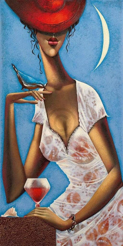 Kunstdruk Ira Tsantekidou - Rose d'Anjou 1 50x100cm