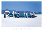 Kunstdruk Jack Vettriano - Bluebird at Bonneville 70x50cm