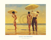 Kunstdruk Jack Vettriano - Mad Dogs 80x60cm