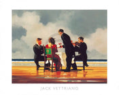 Kunstdruk Jack Vettriano - Elegy for The Dead Admiral 50x40cm