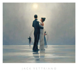Kunstdruk Jack Vettriano - Dance me to the End of Love 72x68cm