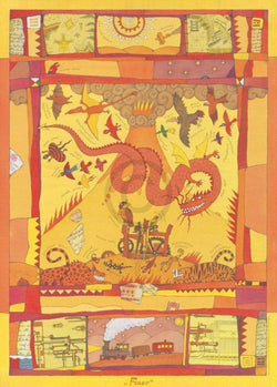 Kunstdruk Vitali P. Konstantinov - Feuer 48x67cm