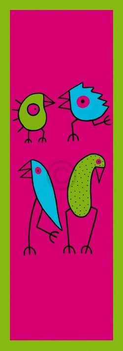 Kunstdruk Birdman Hans Lan - We are just fine 35x100cm