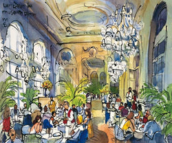 Kunstdruk Michael Leu - Luncheon, Musée d'Orsay 60x50cm