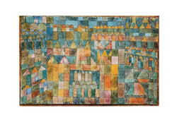 Kunstdruk Paul Klee - Quartiere 72x47cm