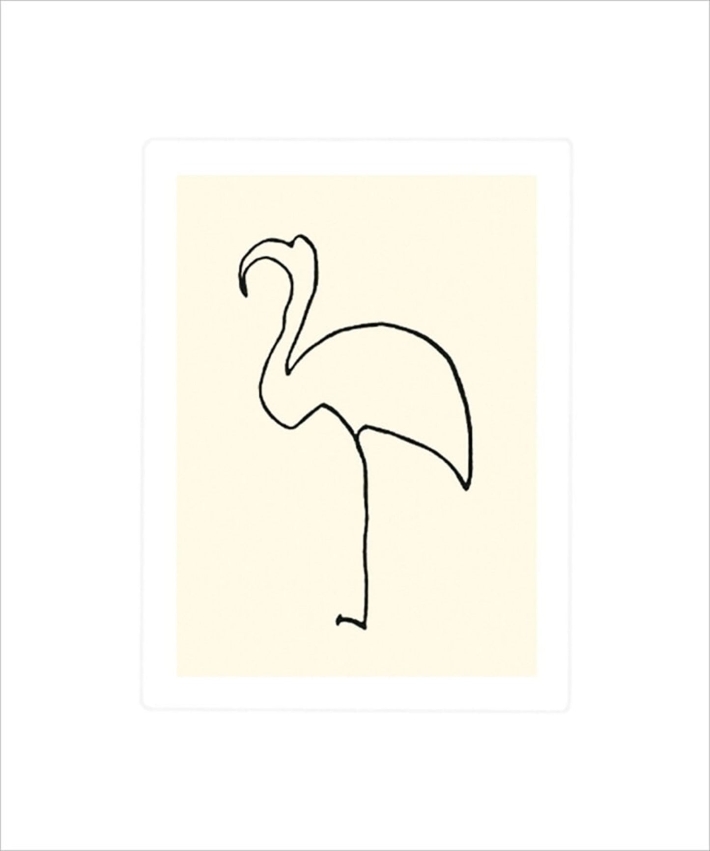 Kunstdruk Pablo Picasso - Le flamand rose 50x60cm
