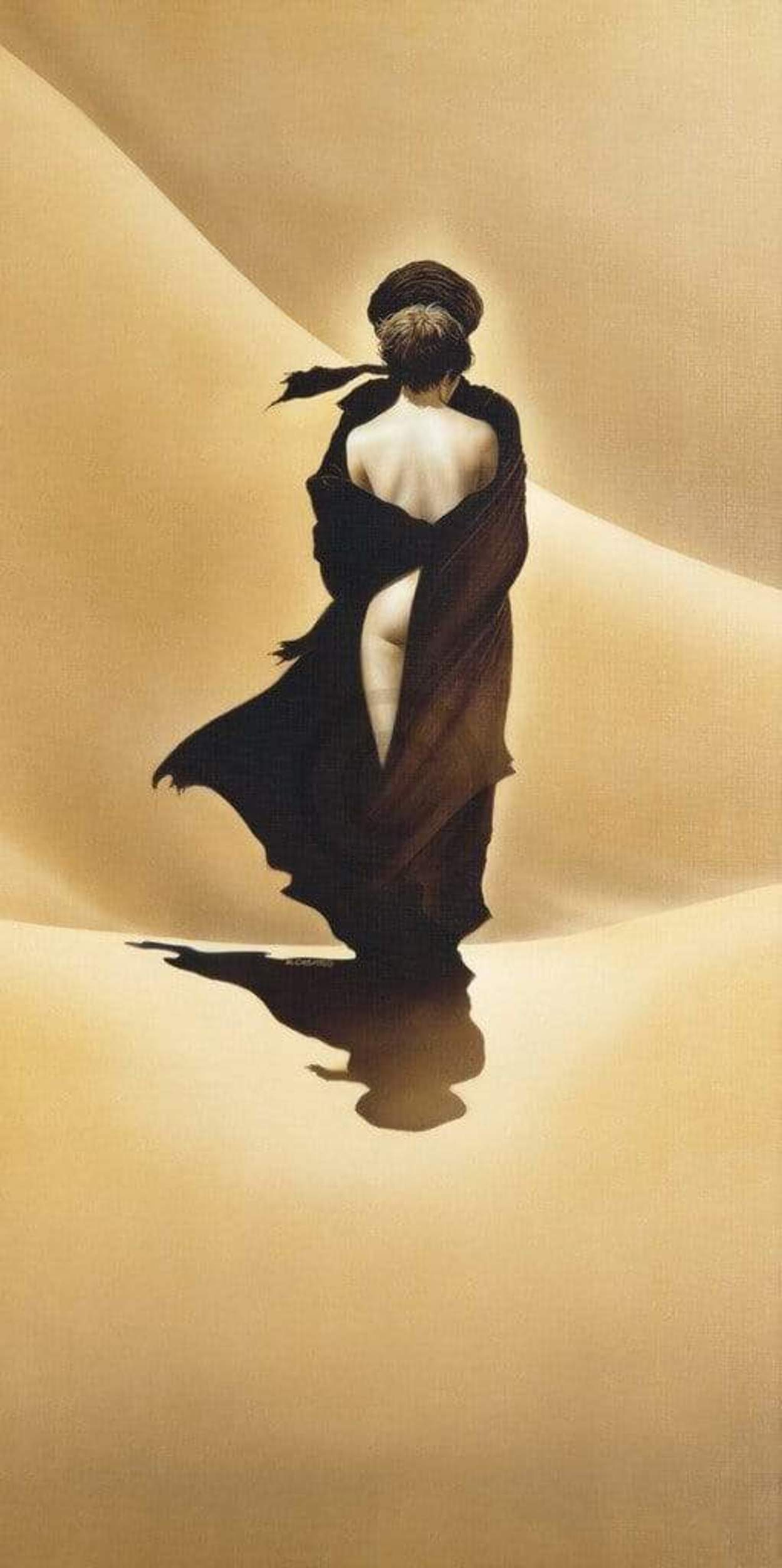 Kunstdruk Renato Casaro - Schirokko II 50x100cm