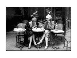 Kunstdruk Roger Violet - Café et Cigarette 80x60cm