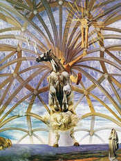 Kunstdruk Salvador Dali - Santiago el grande 60x80cm