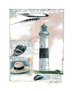 Kunstdruk Sabine Gerke - Kampen 40x50cm