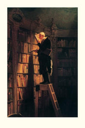 Kunstdruk Carl Spitzweg - Der Bücherwurm 61x91cm