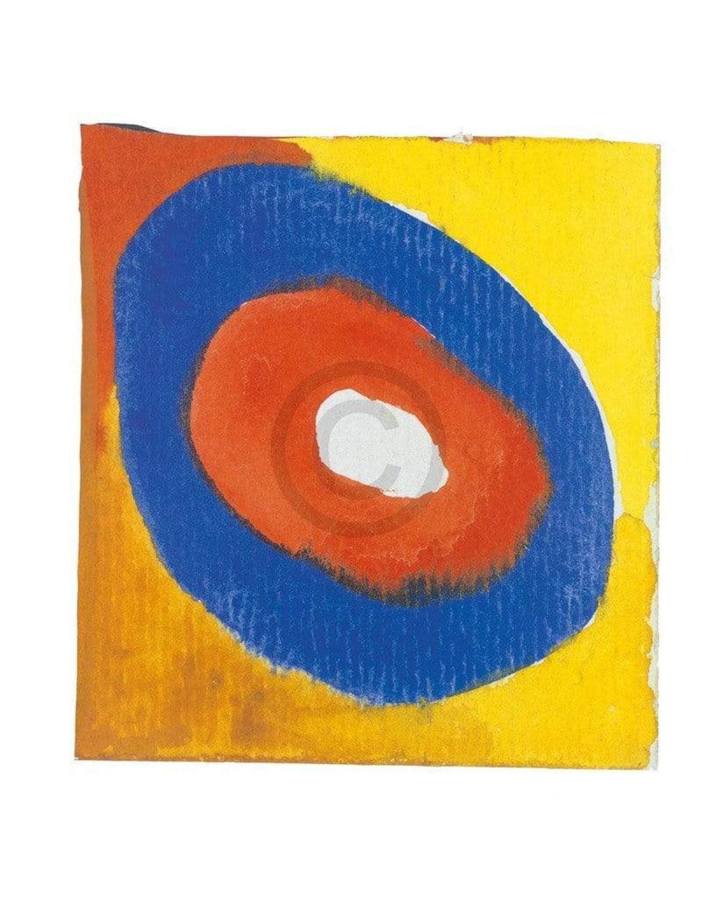 Kunstdruk Wassily Kandinsky - Colour studies with technical 40x50 cm