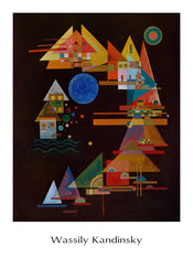 Kunstdruk Wassily Kandinsky - Spitzen im Bogen, 1927 60x80cm
