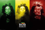 Poster Bob Marley Tricolour Smoke 91,5x61cm
