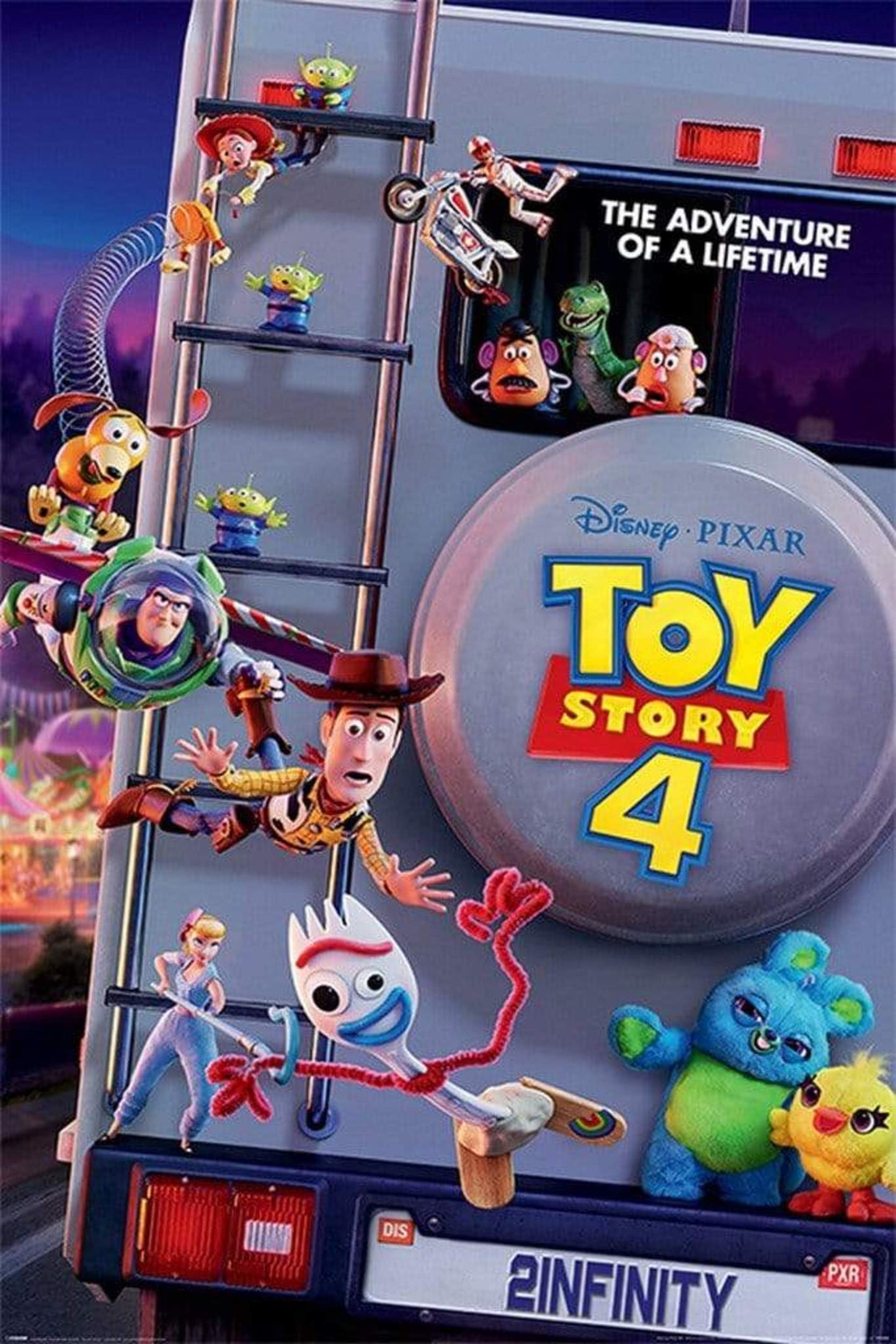 Poster Toy Story 4 Adventure of a Lifetime 61x91,5cm