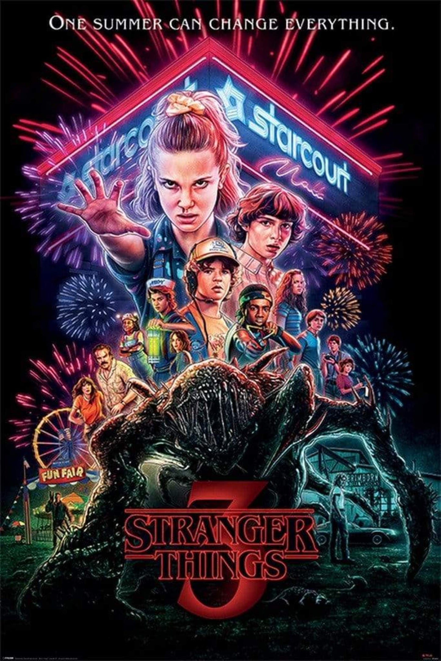 Poster Stranger Things Summer of 85 61x91,5cm