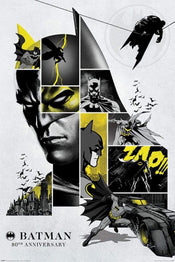 Poster Batman 80th Anniversary 61x91,5cm