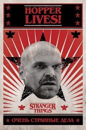 Poster Stranger Things Hopper Lives 61x91,5cm