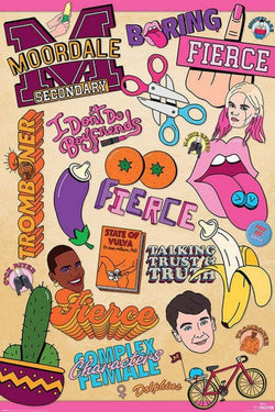 Poster Sex Education - Infographic 61x91,5cm