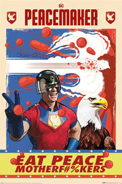 Poster Peacemaker and Eagle Eat Peace 61x91,5cm