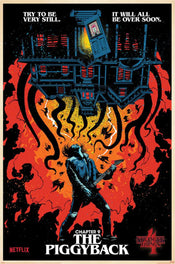 Poster Stranger Things 4 Chapter 9 The Piggyback 61x91,5cm