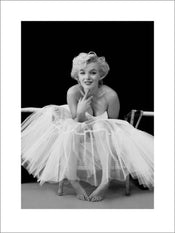 Kunstdruk Marilyn Monroe Ballerina 60x80cm
