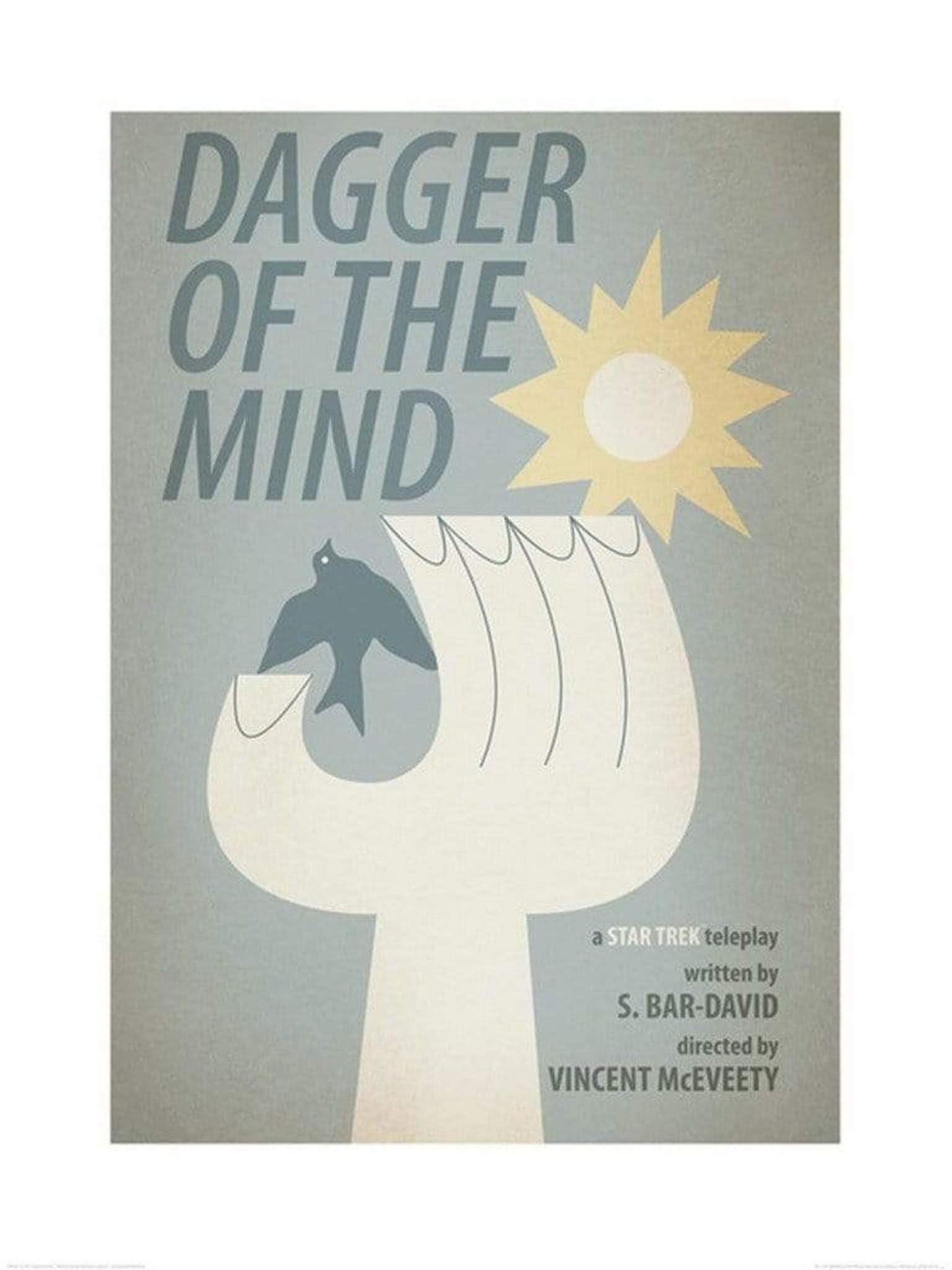 Kunstdruk Star Trek Dagger Of The Mind 60x80cm