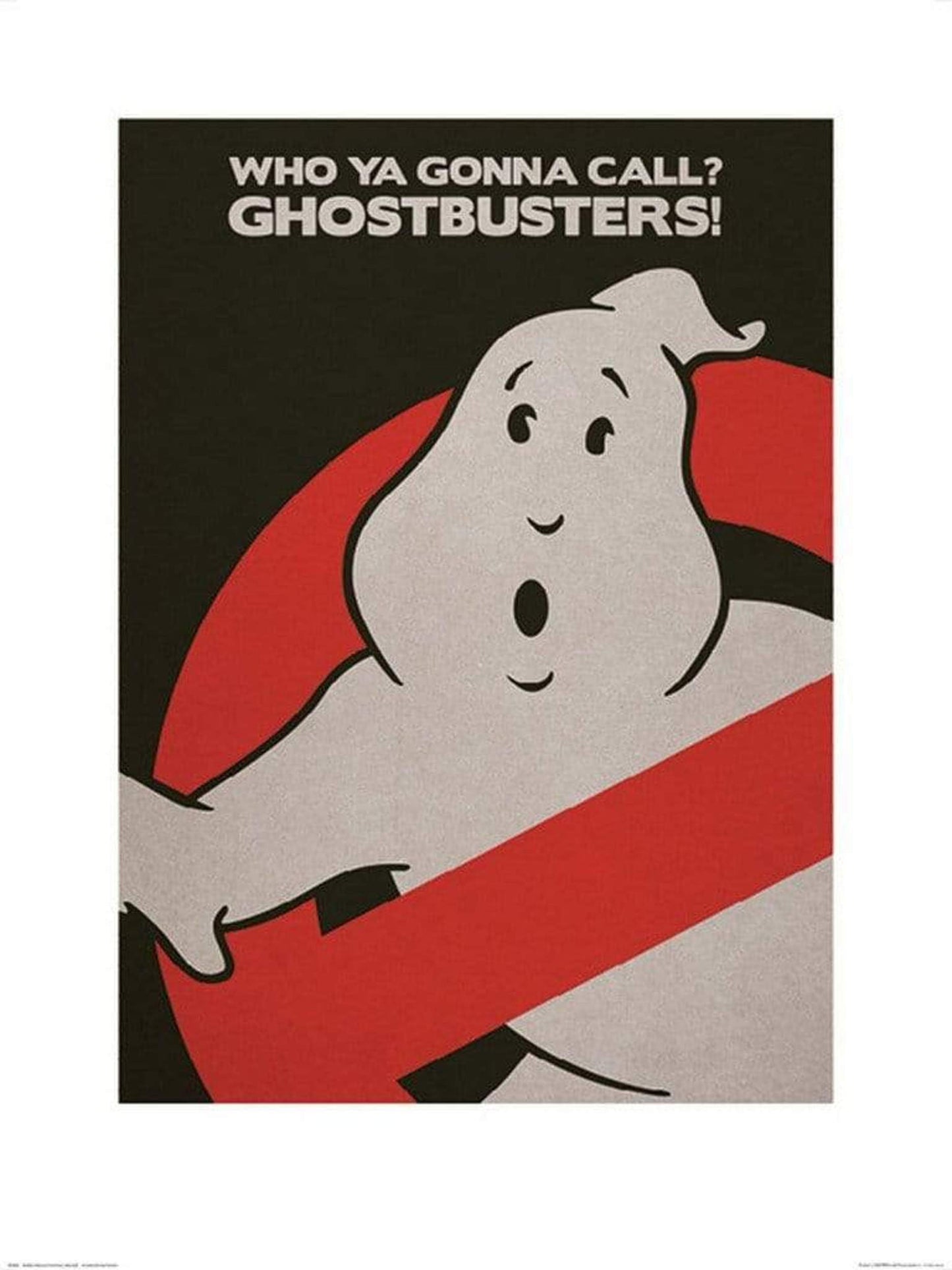 Kunstdruk Ghostbusters Logo 60x80cm