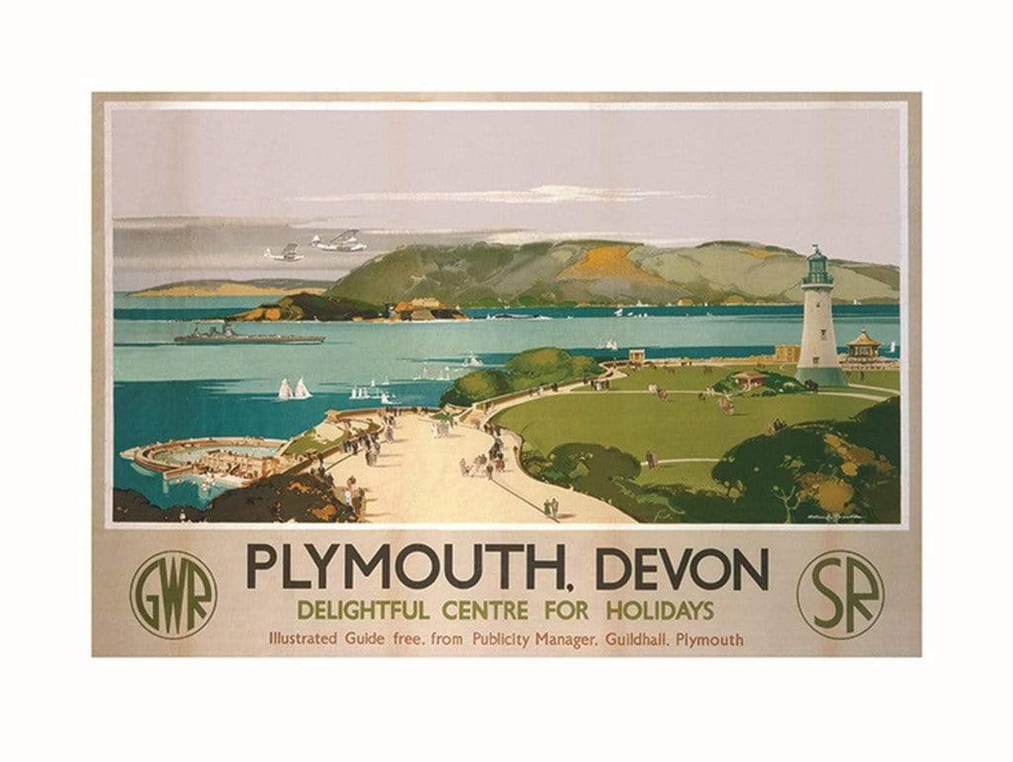 Kunstdruk Plymouth 3 60x80cm