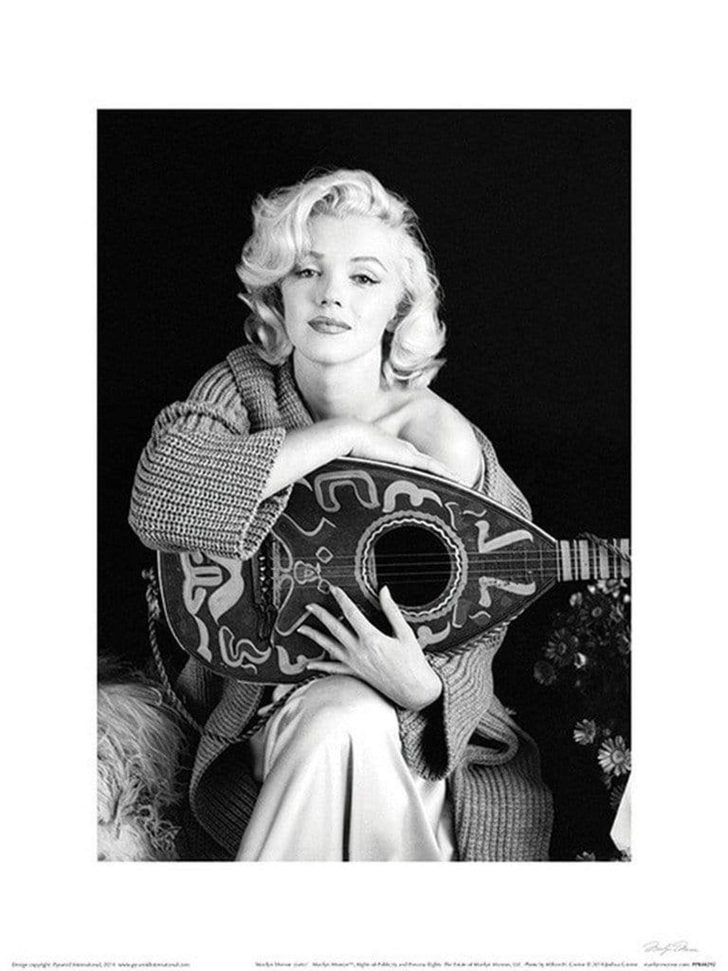 Kunstdruk Marilyn Monroe Lute 60x80cm