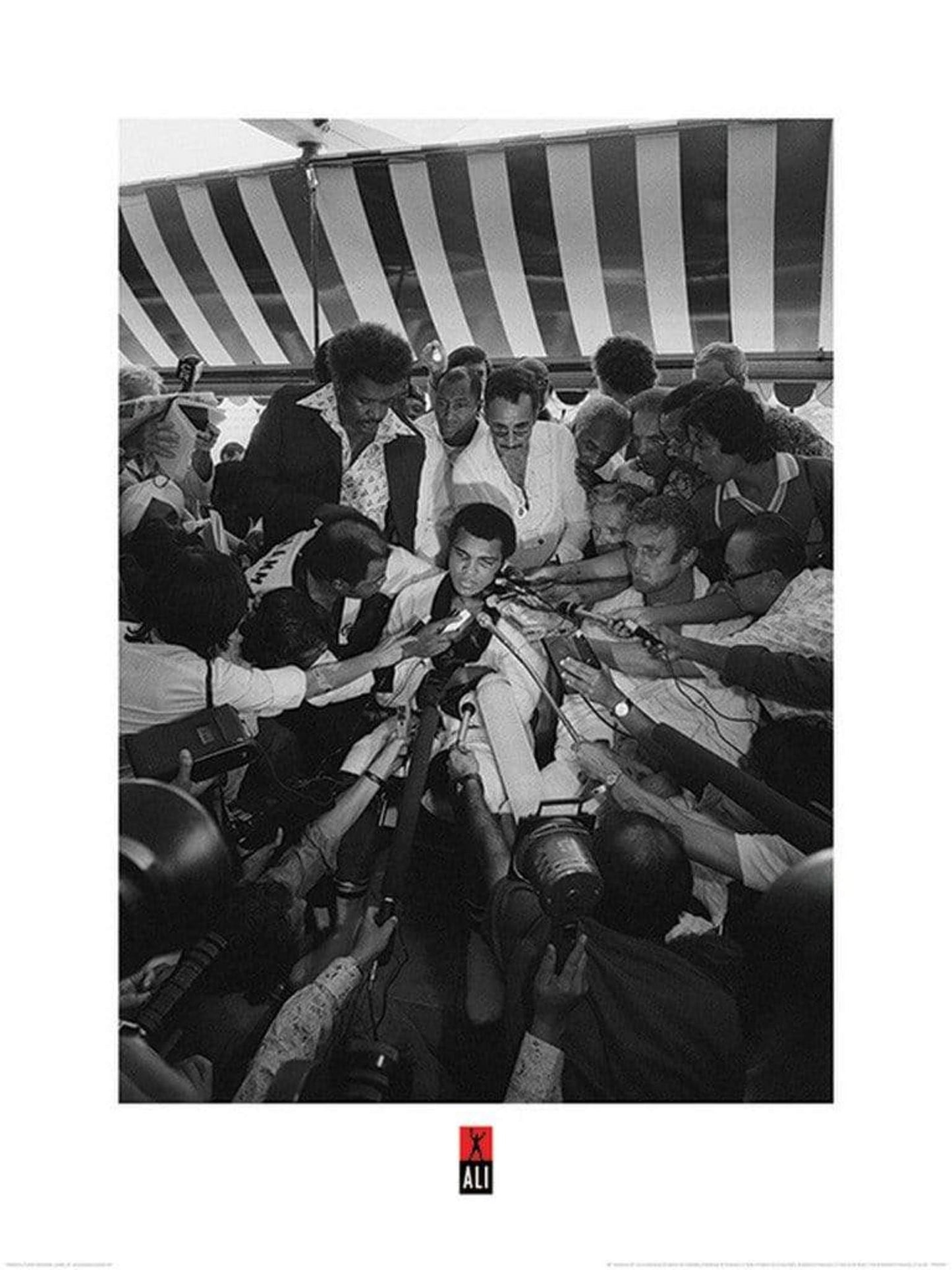 Kunstdruk Muhammad Ali Press 60x80cm