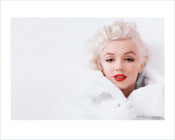 Kunstdruk Marilyn Monroe White 50x40cm