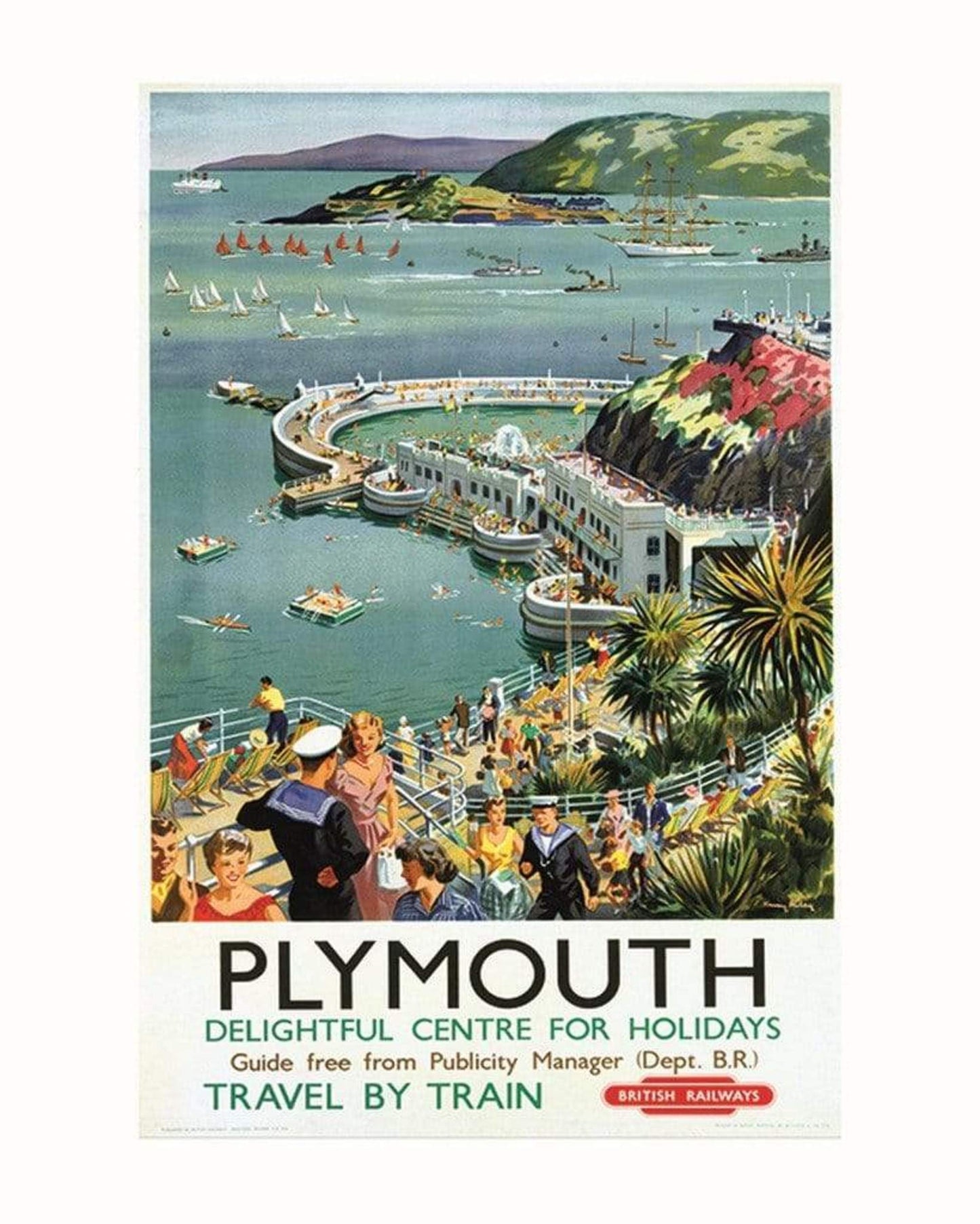 Kunstdruk Plymouth 2 40x50cm