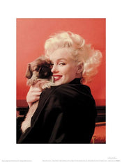 Kunstdruk Marilyn Monroe Love 40x50cm