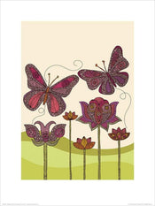 Kunstdruk Valentina Ramos - Butterflies 30x40cm