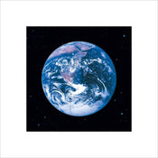 Kunstdruk The Earth 40x40cm