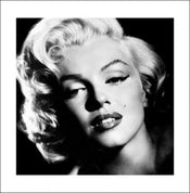 Kunstdruk Marilyn Monroe Glamour 40x40cm