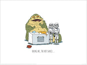 Kunstdruk Star Wars Hot Sauce 40x30cm