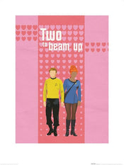 Kunstdruk Star Trek Two To Beam Up 60x80cm